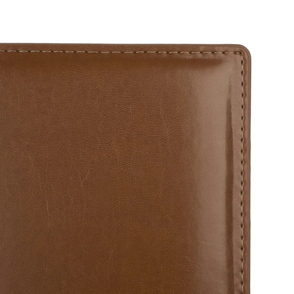 Brown leather cover — Stock Photo, Image