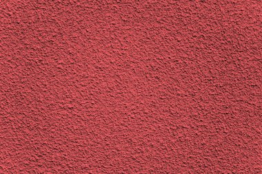 Dekoratif kırmızı dokulu engebeli sıva duvar