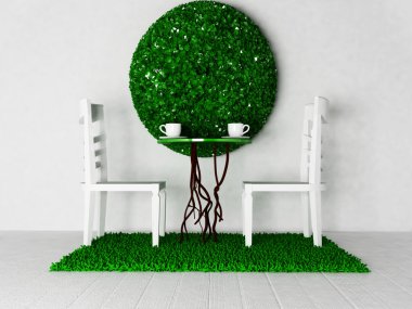 güzel café bir parçası