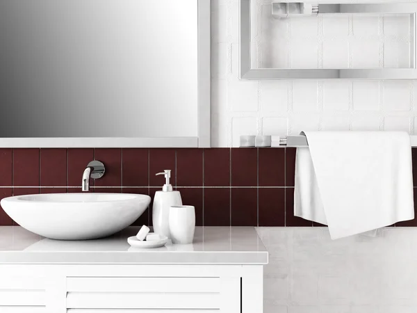 A part of bathroom interior — Stock Photo, Image