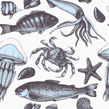 Deniz hayat arka plan 