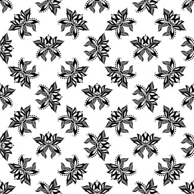 Süs çiçek desenle