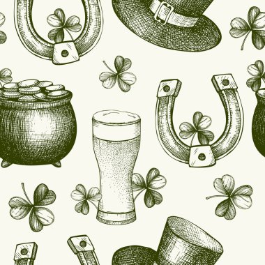 St. Patrick'ın gün ile Seamless Modeli