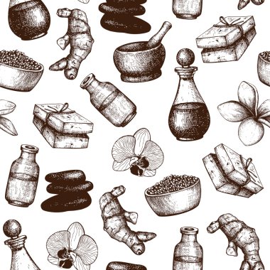 Spa antika arka plan