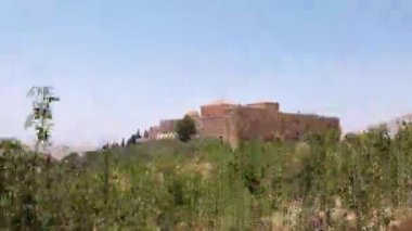 Mor Hananyo Manastırı 'nın havadan görünüşü