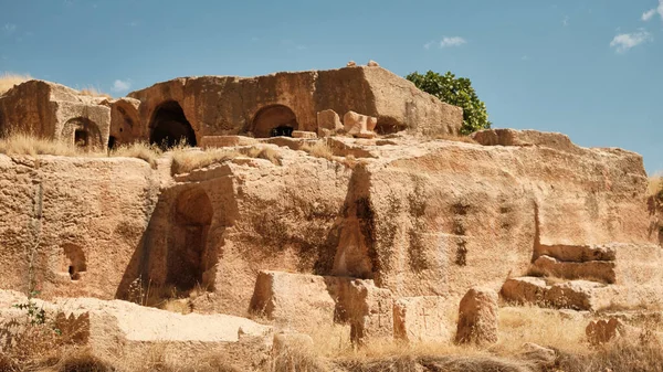 Rovine di Dara Città antica, città fortezza romana orientale nel nord della Mesopotamia — Foto Stock