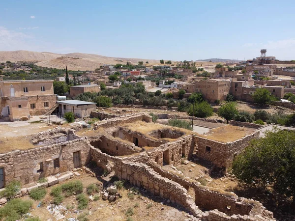 Ruinas de Dara Antigua ciudad, ciudad fortaleza romana oriental en el norte de Mesopotamia — Foto de Stock