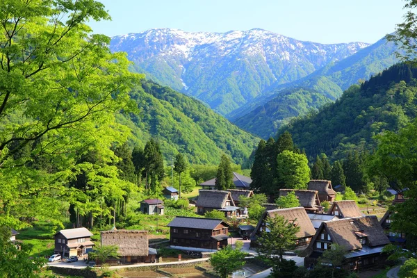 Weltkulturerbe gokayama — Stockfoto