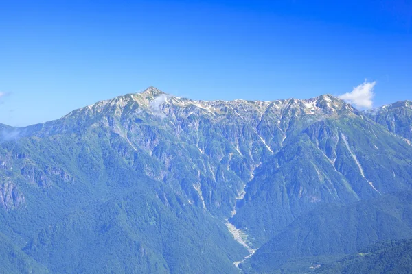 Alpy Mt. Kasagatake, Japonsko Royalty Free Stock Fotografie