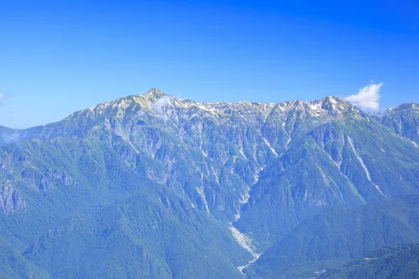 Mt. Kasagatake, Alpes de Japón Imagen de archivo