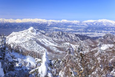 Shiga kogen kışın