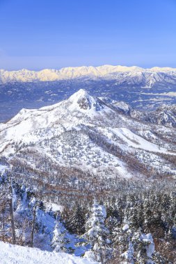 Shiga kogen kışın