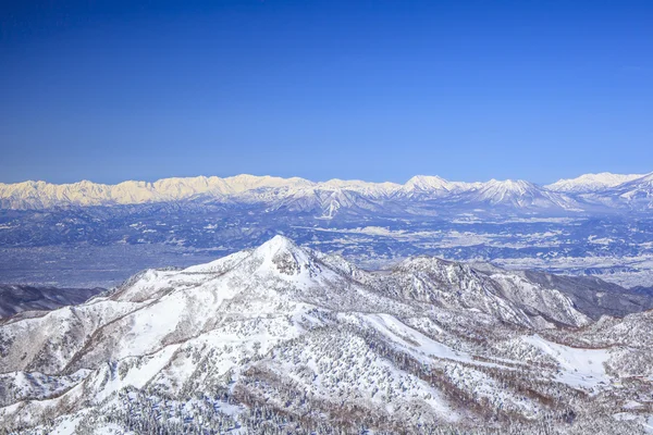 Shiga kogen zimą — Zdjęcie stockowe