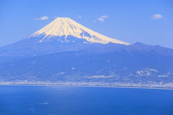 Mt. Fuji and Suruga bay — Stock Photo, Image