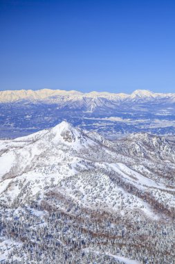 Shiga kogen kışın