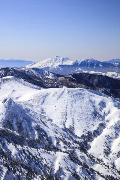 冬の浅間山 — ストック写真