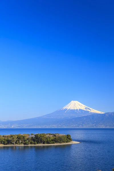 Cabo Osezaki e Mt. Fuji. — Fotografia de Stock