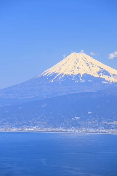 Mt. fuji та Суруга затоки — стокове фото