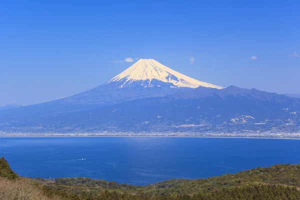 富士山和骏河湾 — 图库照片