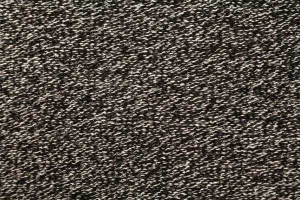 Reverse Side Knitted Product Structure Gray Wool Threa — Stock Photo, Image