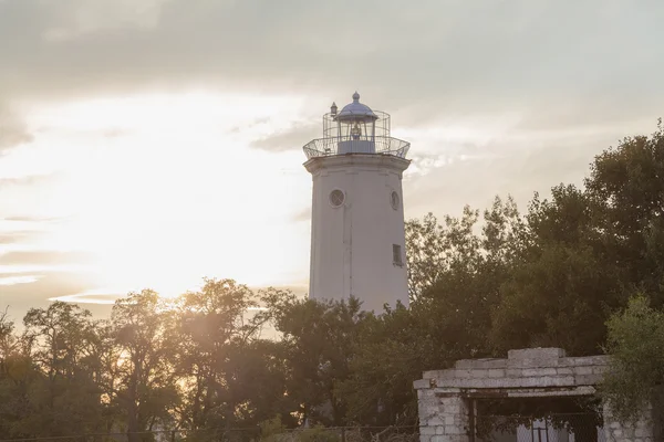 Torre velha do farol — Fotografia de Stock