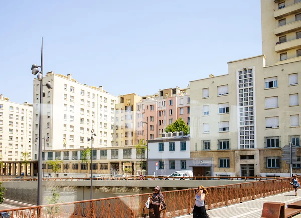 Centro da cidade f Marselha França — Fotografia de Stock