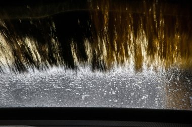 Cennet temiz cam şampuanla