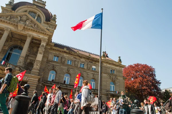 April protest against Labour reforms in France — Stock Photo, Image