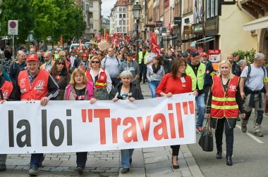Strazburg'da karşı iş hukuku Mart