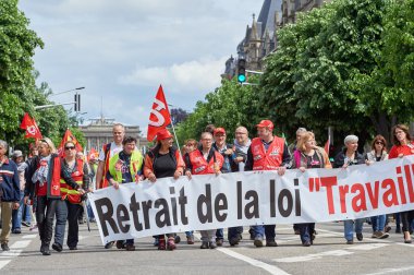 Avenue de la Liberte protestocular ile