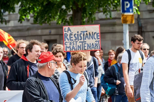 The resistance is now — Stock fotografie