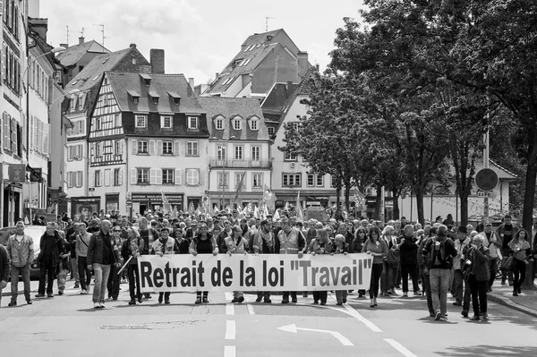 : Terugtrekken arbeidshervorming jaar — Stockfoto