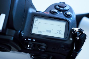 Dslr dijital tek Reflex Fotoğraf makinesi detay