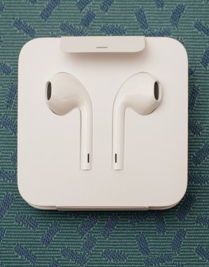 iPhone 7 artı çift kamera yeni Apple Earpods Airpods içinde unboxing 