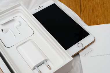 iPhone 7 artı çift kamera unboxing unboxing yeni Earpods tam ve