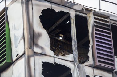 Millions of websites offline after fire at French cloud services firm OVH Cloud in Strasbourg France clipart