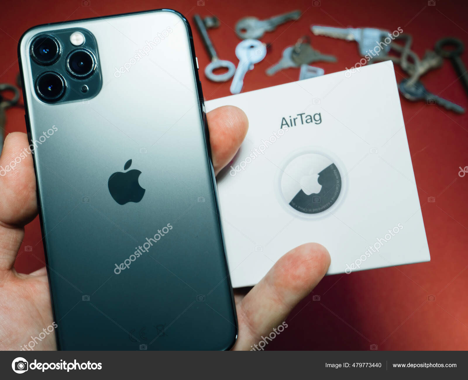 Apple Airtag图库照片 免版税apple Airtag图片 Depositphotos