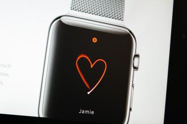Apple dijital dokunmatik saat ile Apple bilgisayarlar Web sitesi