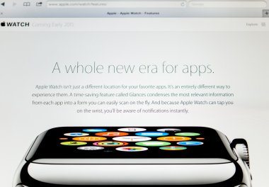 Yeni elma izle duyuran Apple bilgisayarlar Web sayfası