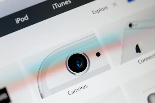 Apple iPhone 6 camera details as seen on Apple Webpage