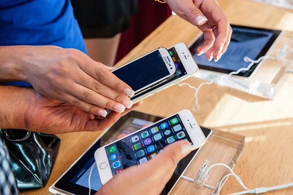 Yeni iphone 6 ve iphone 6 artı elinde