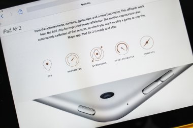 Yeni Apple bilgisayarlar ürün başlayan - ipad AIR 2