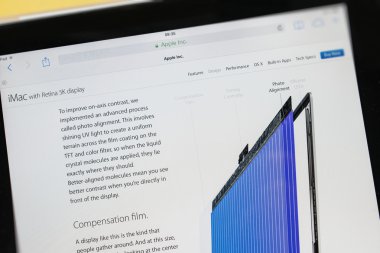 Yeni Apple bilgisayarlar ürün başlayan - imac 5k
