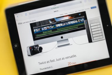 Yeni Apple bilgisayarlar ürün başlayan - imac 5k
