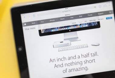 Yeni Apple bilgisayarlar ürün başlayan - Apple Mac Mini