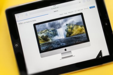 Yeni Apple bilgisayarlar ürün başlayan - imac 5k
