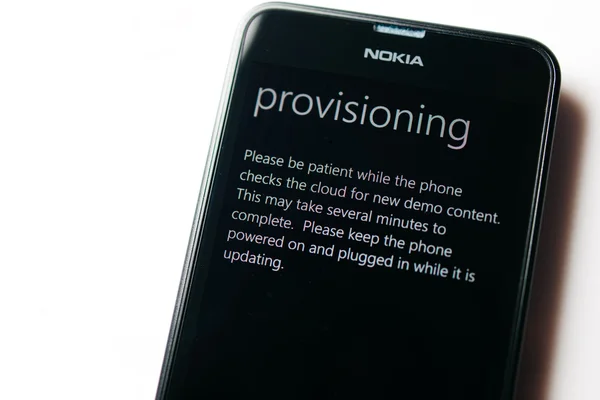 Nokia Lumia Microsoft Widowsphone — Fotografia de Stock
