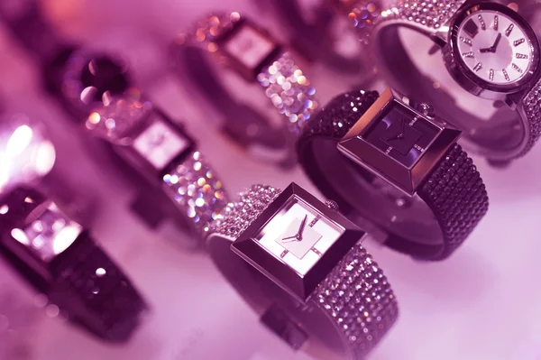 Montres en argent et or — Photo