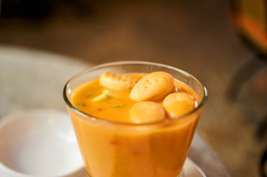 Hokkaido kabak çorbası