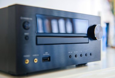 Luxury Hi-Fi audiophile system clipart